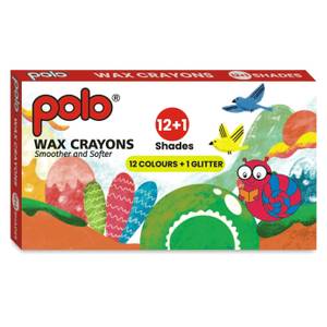 Polo Wax Crayons 12+1 shades